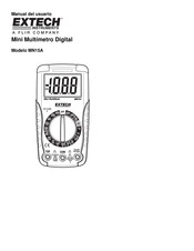 Extech Instruments MN15 Manual Del Usuario