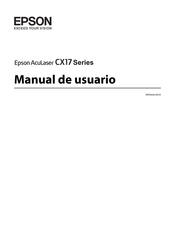 Epson AcuLazer CX17 Serie Manual De Usuario