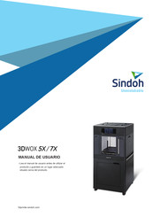 Sindoh 3DWOX 5X Manual De Usuario