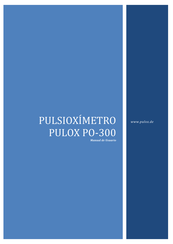 PULOX PO-300 Manual De Usuario