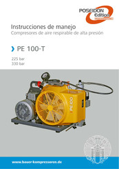 Bauer Kompressoren POSEIDON EDITION PE 100-T Instrucciones De Manejo