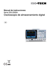 Iso-Tech IDS-2072A Manual De Instrucciones