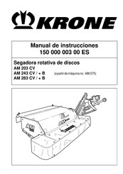 Krone AM 243 CV Manual De Instrucciones