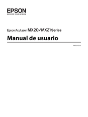 Epson AcuLaser MX21 Serie Manual De Usuario