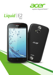 Acer Liquid E2 Duo V370 Manual De Usuario