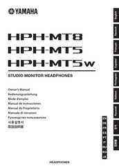 Yamaha HPH-MT8 Manual De Instrucciones