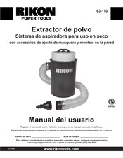 Rikon Power Tools 63-110 Manual Del Usuario