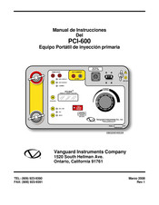 Vanguard Instruments Company PCI-600 Manual De Instrucciones