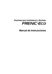 Fuji Electric FRENIC-Eco Serie Manual De Instrucciones