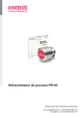 K-Patents PR-43 Manual De Instrucciones