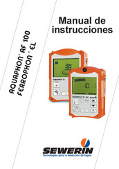 sewerin AQUAPHON AF 100 Manual De Instrucciones