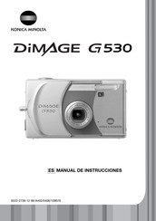 Konica Minolta Dimage G530 Manual De Instrucciones