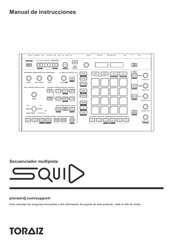 PIONEER DJ Toraiz Squid Manual De Instrucciones