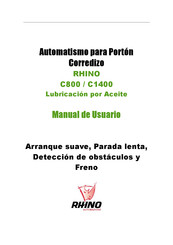 RHINO C800 Manual De Usuario