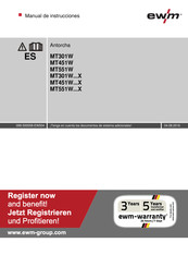 EWM MT551WX Manual De Instrucciones