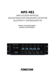 FONESTAR MPZ-461 Manual De Instrucciones