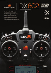 Spektrum DX8G2 Manual De Instrucciones