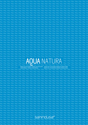 sanindusa Aqua Natura Serie Manual Del Usuario