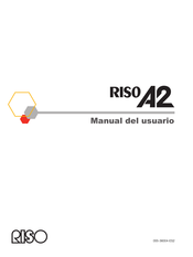 Riso A2 Serie Manual Del Usuario