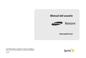 Samsung Restore Sprint SPH-M570 Manual Del Usuario