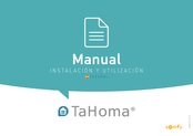 SOMFY TaHoma Manual De Instalación Y Utilizacion