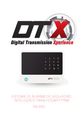 DTX RA-R90 Manual Del Usuario