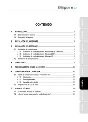 Gamesurround Fortissimo III 7.1 Manual Del Usuario