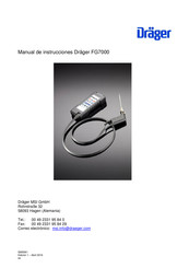 Dräger FG7000 Manual De Instrucciones