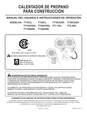 GHP Group TT30CL Manual Del Usuario E Instrucciones De Operación