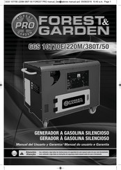 Forest Garden Pro GGS 10770E/220M/380T/50 Manual Del Usuario