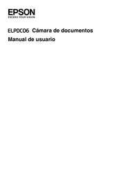 Epson ELPDC06 Manual De Usuario