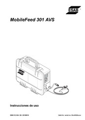 Esab MobileFeed 301 AVS Instrucciones De Uso