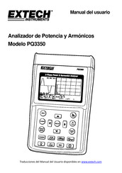 Extech Instruments PQ3350 Manual Del Usuario