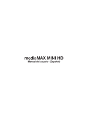 FTE Maximal mediaMAX MINI HD Manual Del Usuario