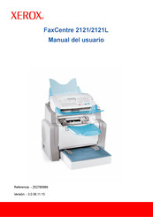 Xerox FaxCentre 2121 Manual Del Usuario