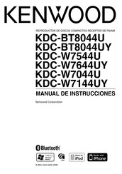 Kenwood KDC-W7544U Manual De Instrucciones