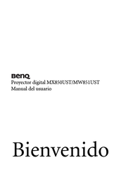 BenQ MX850UST Manual Del Usuario