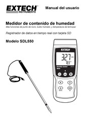 Extech Instruments SDL550 Manual Del Usuario