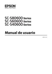 Epson SC-S80600 Series Manual De Usuario