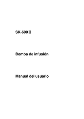 Medica Ecuador SK-600II Manual Del Usuario