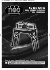 NEO CC 908/220/50 Manual Del Usuario