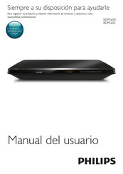 Philips BDP5602 Manual Del Usuario