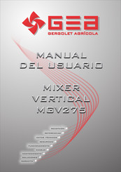 GEA MGV275 Manual Del Usuario