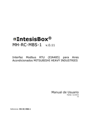 Intesis Software IntesisBox MH-RC-MBS-1 Manual De Usuario