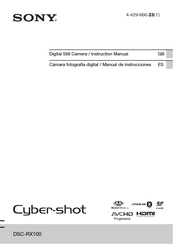 Sony DSC-RX100 Manual De Instrucciones