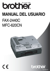 Brother FAX-2440C Manual Del Usuario