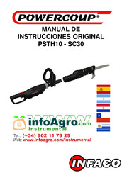 infaco powercoup PSTH10-SC30 Manual De Instrucciones