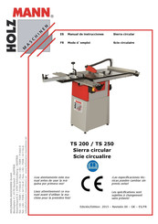 holz TS 200 Manual De Instrucciones