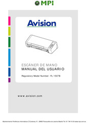 Avision FL-1507B Manual Del Usuario