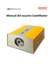 Winterthur Instruments AG CoatMaster Manual Del Usuario